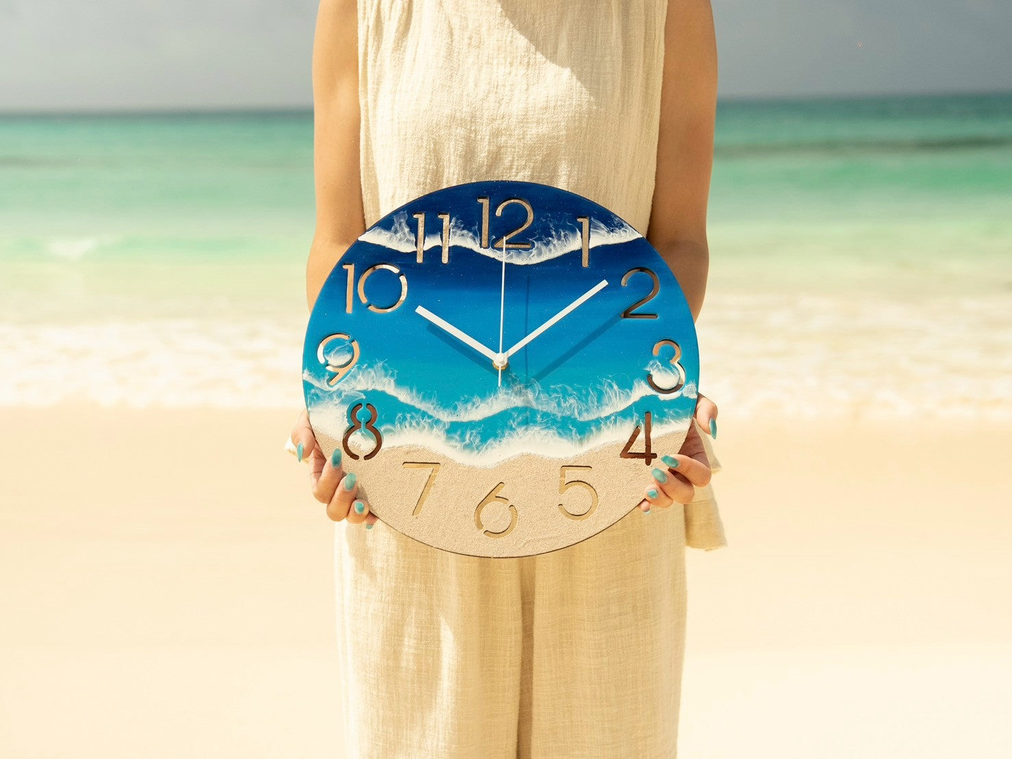 海のアートクロック