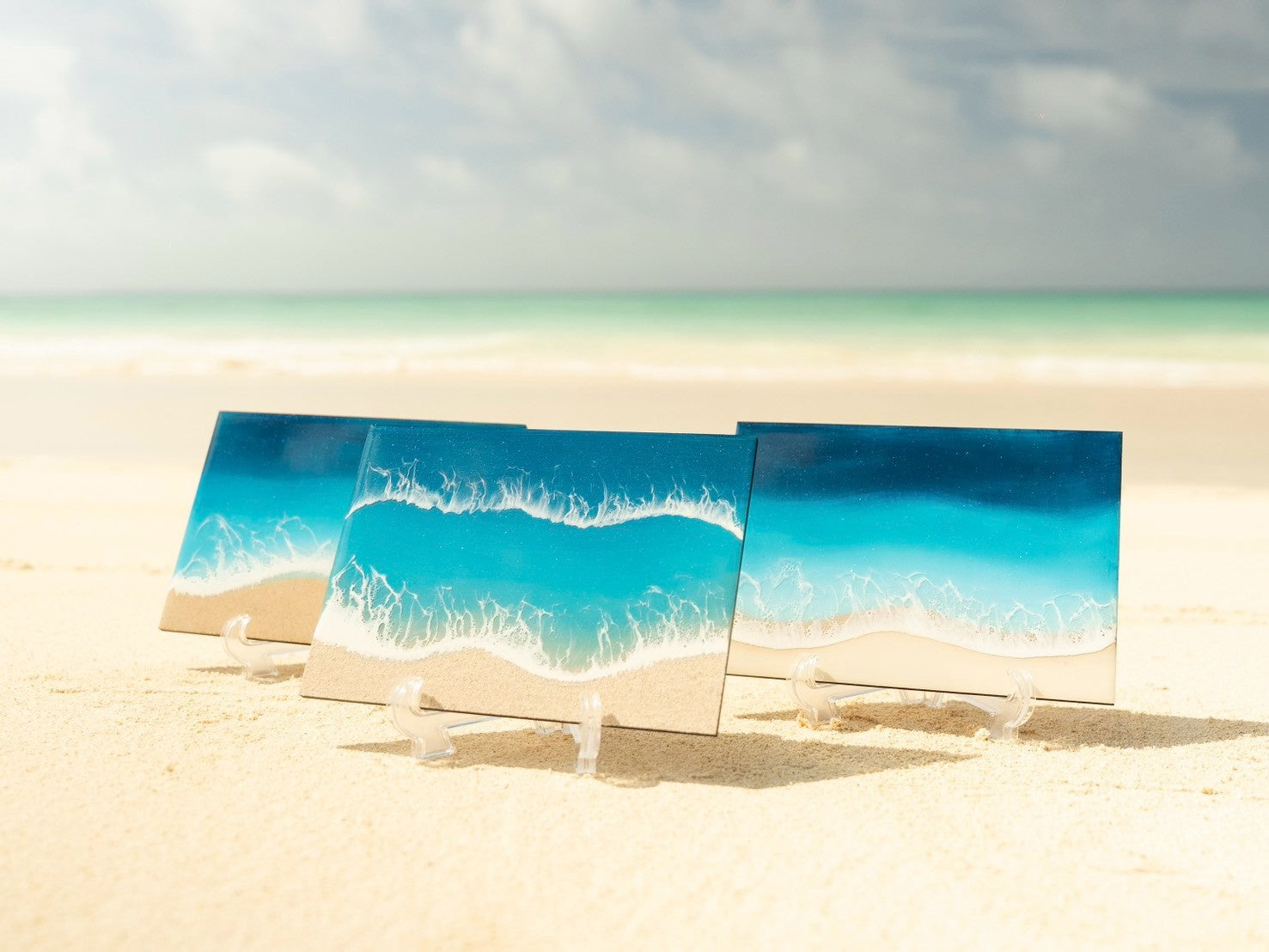 ミニ海アートパネル
