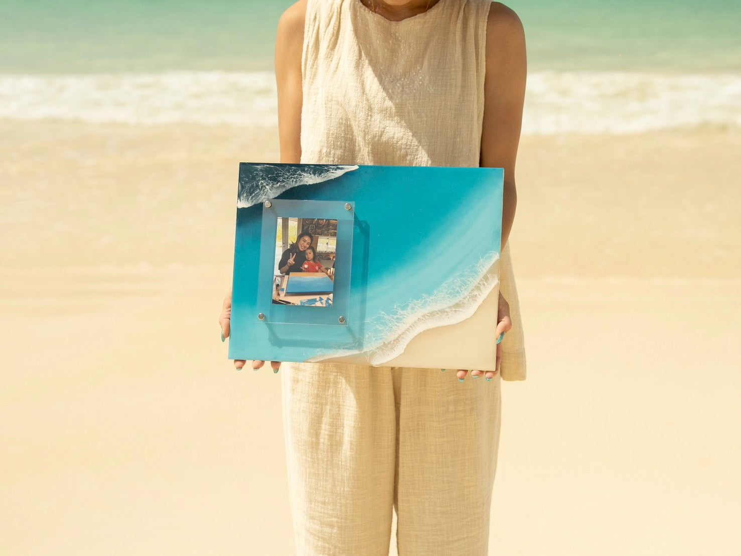 海のフォトパネル